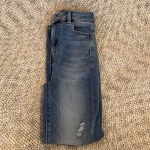American Eagle US 0 short next level stretch curvy highest rise jegging